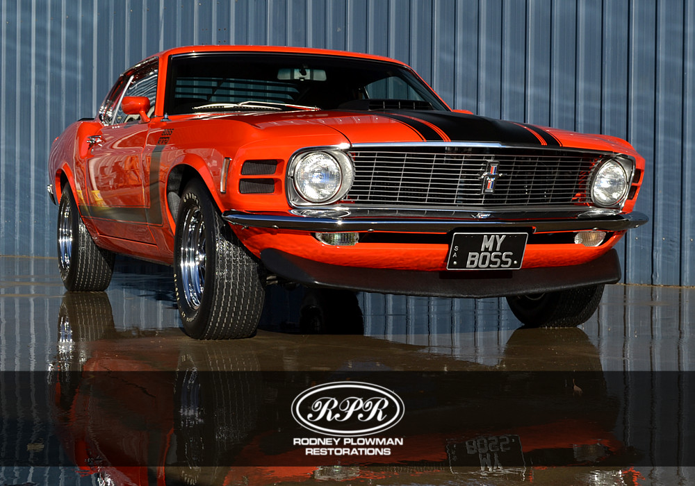 Thoroughbred BOSS 302 Orange Front Award Winner Rodney Plowman Restorations