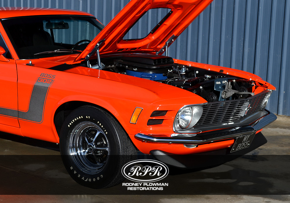 Thoroughbred BOSS 302 Orange Profile Award Winner Rodney Plowman Restorations