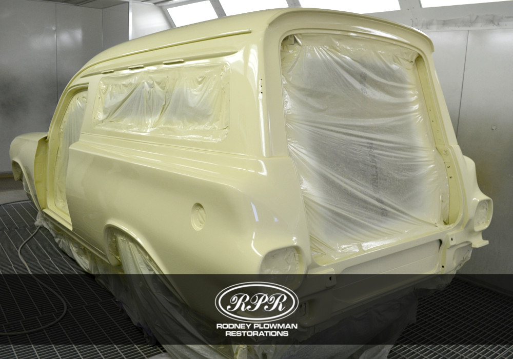 Holden EH Panel Van LS V8 Conversion Paint Booth