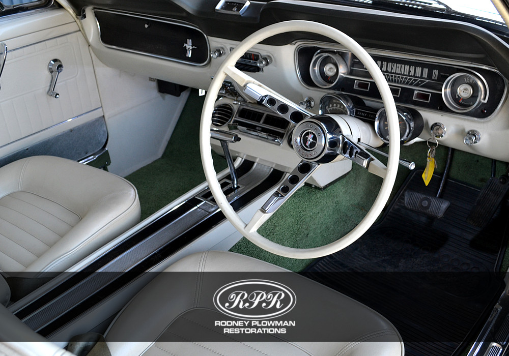 1965 Ford Mustang Green Interior Rodney Plowman Restorations
