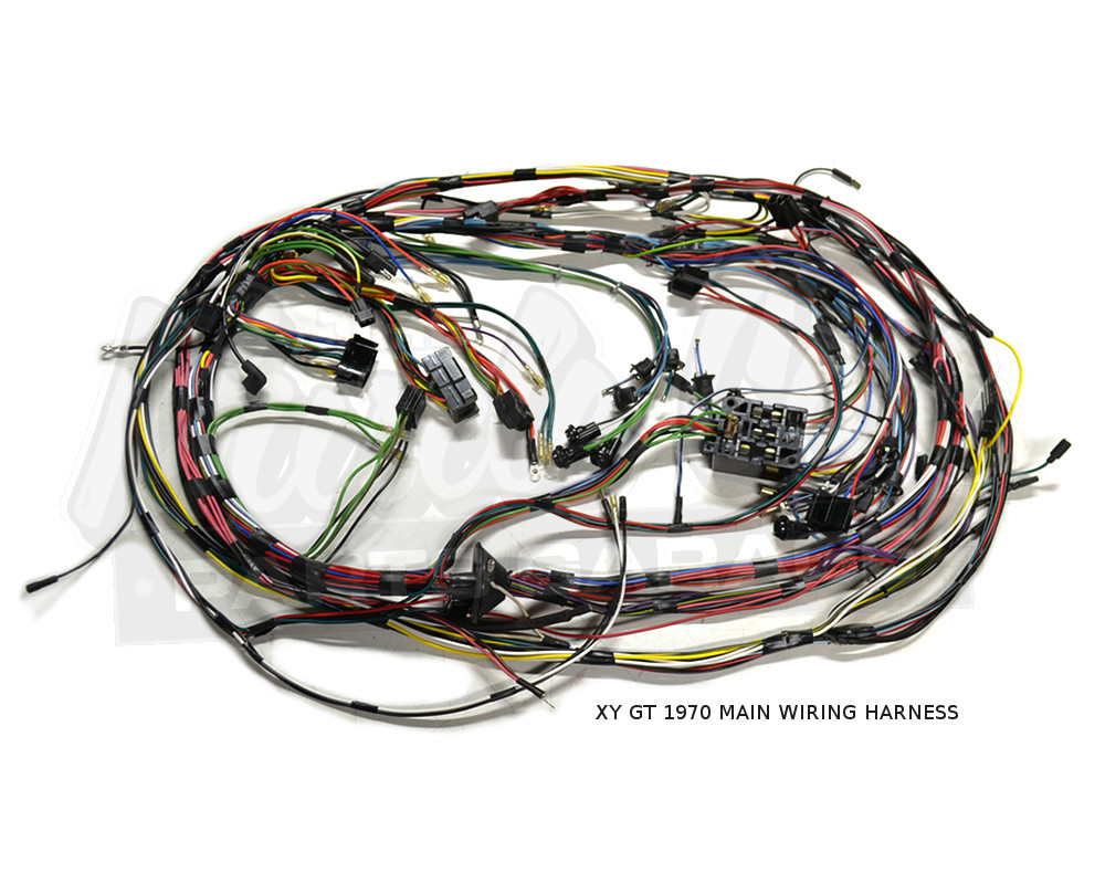 1970 XY GT Ford Falcon Wiring Harnesses – RPR: Rodney ... 2182 cub wiring diagram 